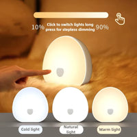 White Noise Sound Machine Portable Baby Sleep Machine 10 Soothing Sounds LED Night Light Built-In Rechargeable Battery USB