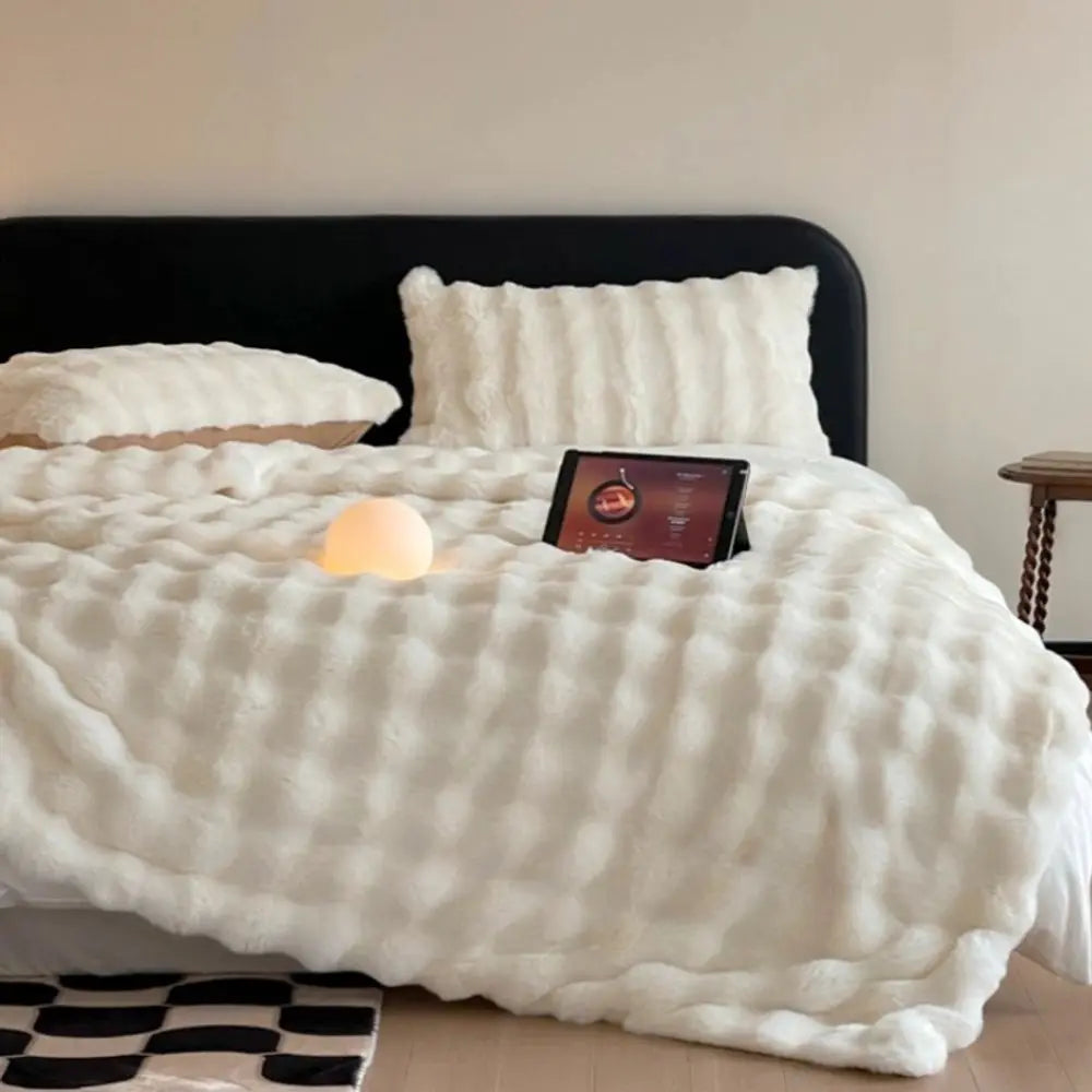 Weighted Blanket 6 lbs Rabbit Fleece