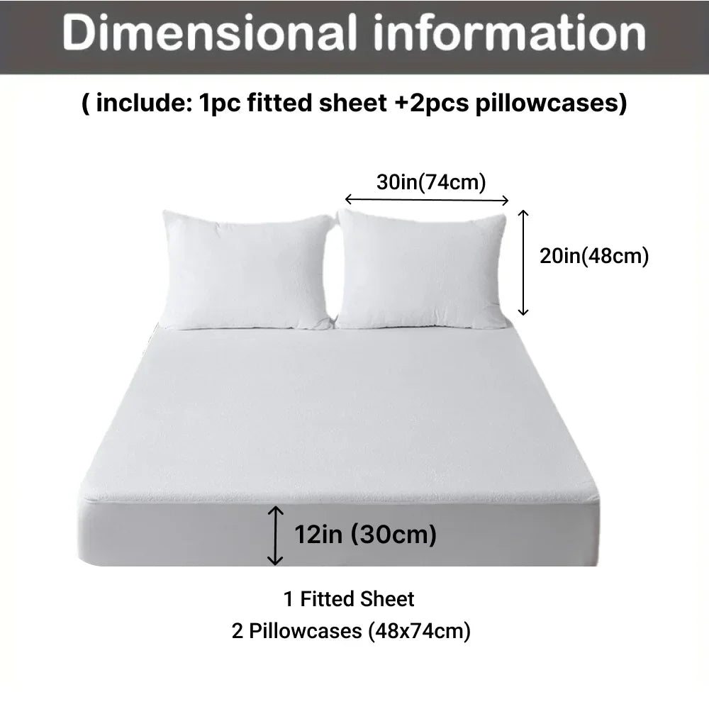 Pure Cotton Bed Sheet Set