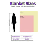 Weighted Blanket 6 lbs Rabbit Fleece